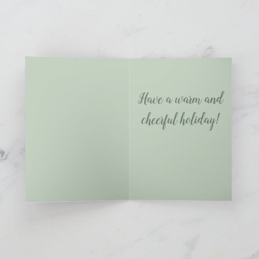 De Kerstdraak Kaart (Binnen)