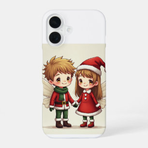 De Kerstelf van een paar iPhone 16-hoesjes 16 Hoesje
