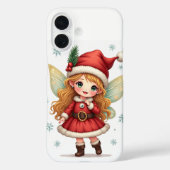 De kerstfee iPhone 16 Hoesjes (Achterkant)