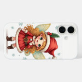 De kerstfee iPhone 16 Hoesjes (Achterkant (horizontaal))