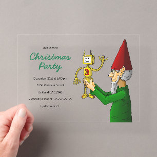 De Kerstfeest Uitnodiging van de Elf