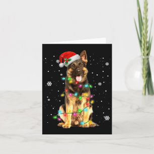 De kerstfeestelijke kerstfeestdagen van de herders kaart