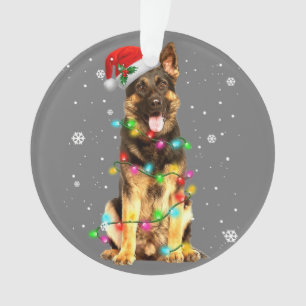 De kerstfeestelijke kerstfeestdagen van de herders ornament