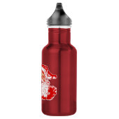 De kerstfles personaliseren waterfles  (Rechts)
