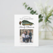 De kerstfoto van de National Lampoon Feestdagenkaart (Staand voorkant)