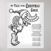 De kerstgans poster (Voorkant)