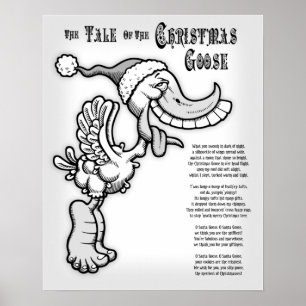 De kerstgans poster