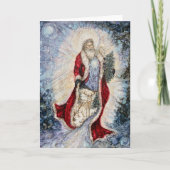 "De kerstgeest" Bedankkaart (Voorkant)