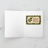 De kerstgeest feestdagen kaart (Binnen)