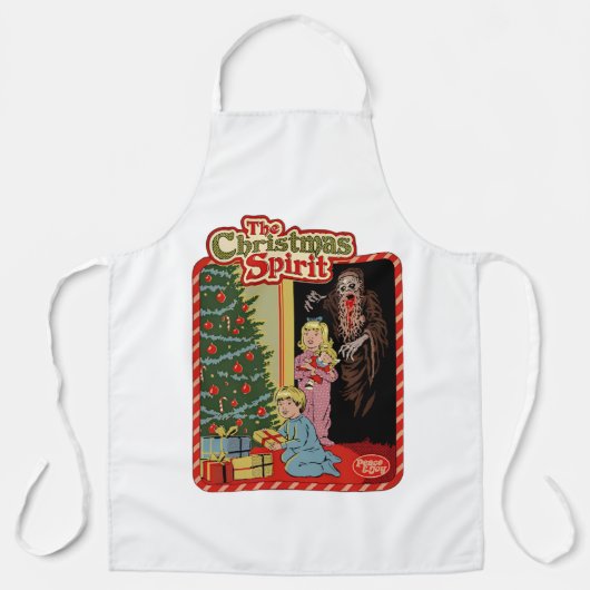 De Kerstgeest Schort (Voorkant)