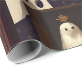 De kerstgeesten cadeaupapier (Rol Hoek)