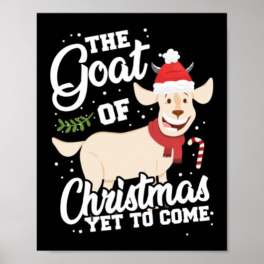 De kerstgeit die nog moet worden gespeend poster (Voorkant)