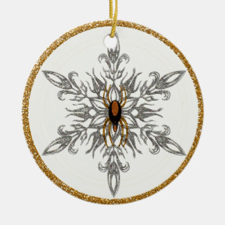 De kerstgrinlegversier keramisch ornament