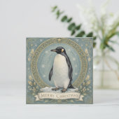 De kerstgroet van de keizer kaart (Staand voorkant)