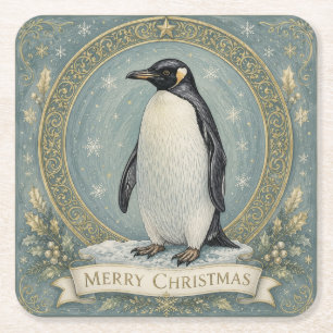 De kerstgroet van de keizer kartonnen onderzetters
