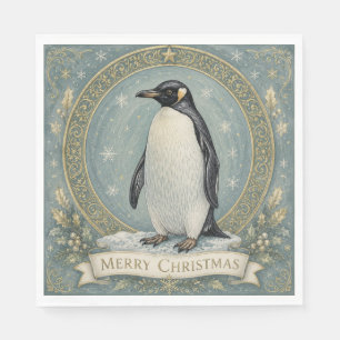 De kerstgroet van de keizer servet
