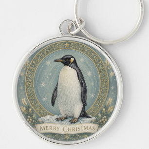 De kerstgroet van de keizer sleutelhanger