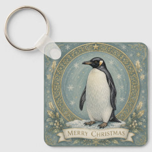De kerstgroet van de keizer sleutelhanger