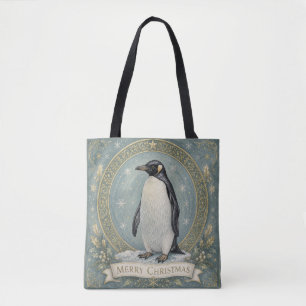 De kerstgroet van de keizer tote bag