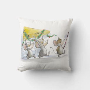 De kerstkaak binnenhalen kussen