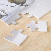 De kerstkaak in de puzzel legpuzzel (Zijkant)