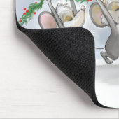 De kerstkaak in Mousepad Muismat (Hoek)
