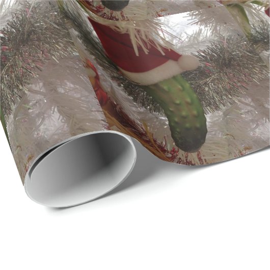 De kerstkaarde cadeaupapier (Rol Hoek)