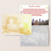 De kerstkaart #1 van Boo Folie Kaarten (Display)