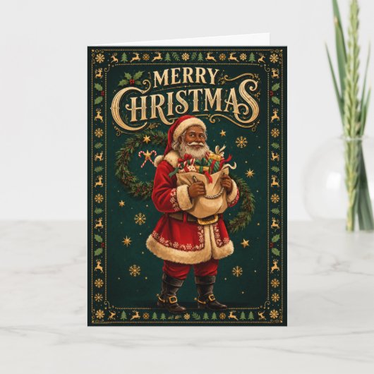 De Kerstkaart Geest Feestdagen Kaart (Voorkant)
