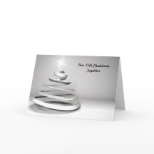 de Kerstkaart van 25ste Kerstmis samen