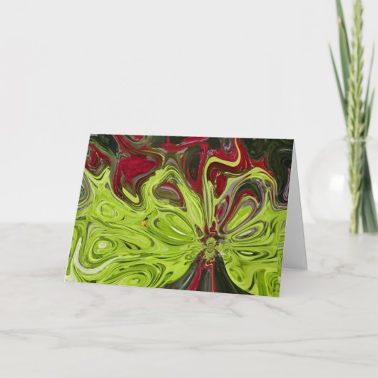 De Kerstkaart van Artsy Feestdagen Kaart (Voorkant)