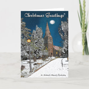 De Kerstkaart van Camberley Feestdagen Kaart