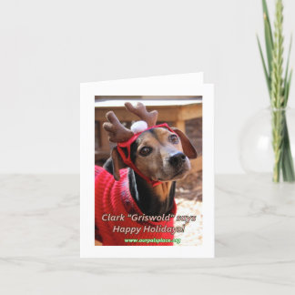 De Kerstkaart van Clark Feestdagen Kaart