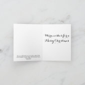 De Kerstkaart van de cactus Feestdagen Kaart (Binnen)