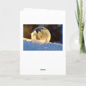 De Kerstkaart van de familie Feestdagen Kaart (Achterkant)