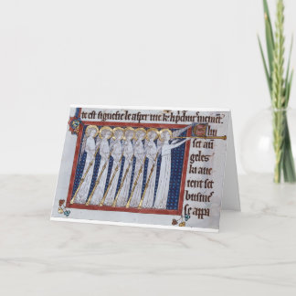 De Kerstkaart van de Gastheer van Heav'nly Feestdagen Kaart