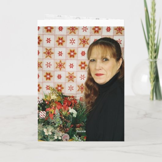 De Kerstkaart van de Groeten van seizoenen Feestdagen Kaart (Achterkant)