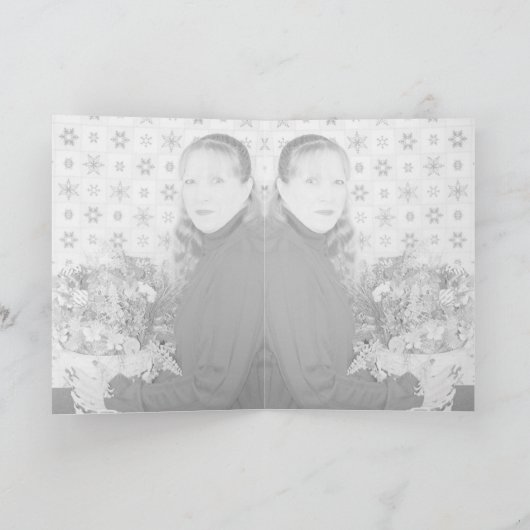 De Kerstkaart van de Groeten van seizoenen Feestdagen Kaart (Binnen)