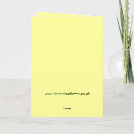 De Kerstkaart van de Hulst van Hoho Feestdagen Kaart (Achterkant)