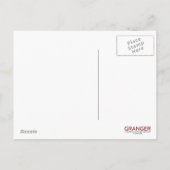 De kerstkaart van de Kar van de Hulst Feestdagenkaart (Achterkant)