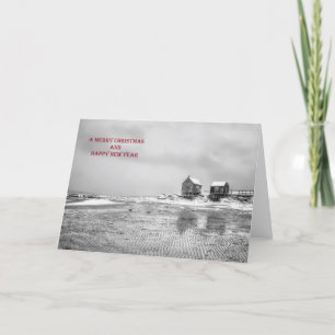 De Kerstkaart van de Keten van de verwering Feestdagen Kaart