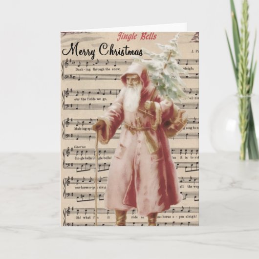 De Kerstkaart van de Klokken van het kenwijsje Feestdagen Kaart (Voorkant)