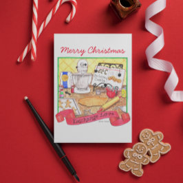 De Kerstkaart van de Liefde van de uitwisseling Feestdagen Kaart