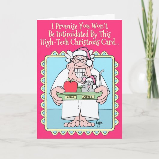 De Kerstkaart van de MUIS van APPLE Feestdagen Kaart (Voorkant)