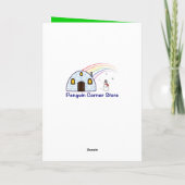 De Kerstkaart van de notekraker voor een Kleinzoon Feestdagen Kaart (Achterkant)