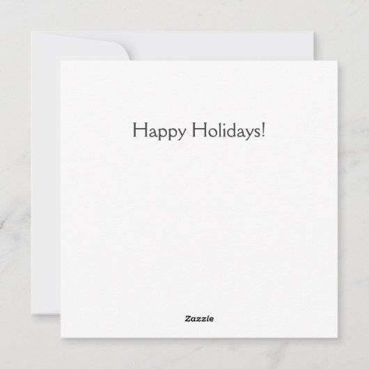 De Kerstkaart van de Raket van de maan (Achterkant)