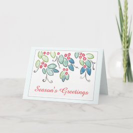 De  kerstKaart van de Seizoenen Kaart