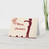 De Kerstkaart van de turner Feestdagen Kaart (Voorkant)