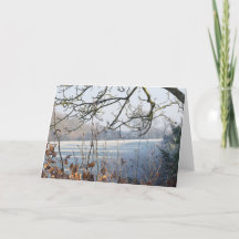 De Kerstkaart van de vakantie - de Ijzige Scène