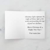 De Kerstkaart van de Vorst van de vader Feestdagen Kaart (Binnen)